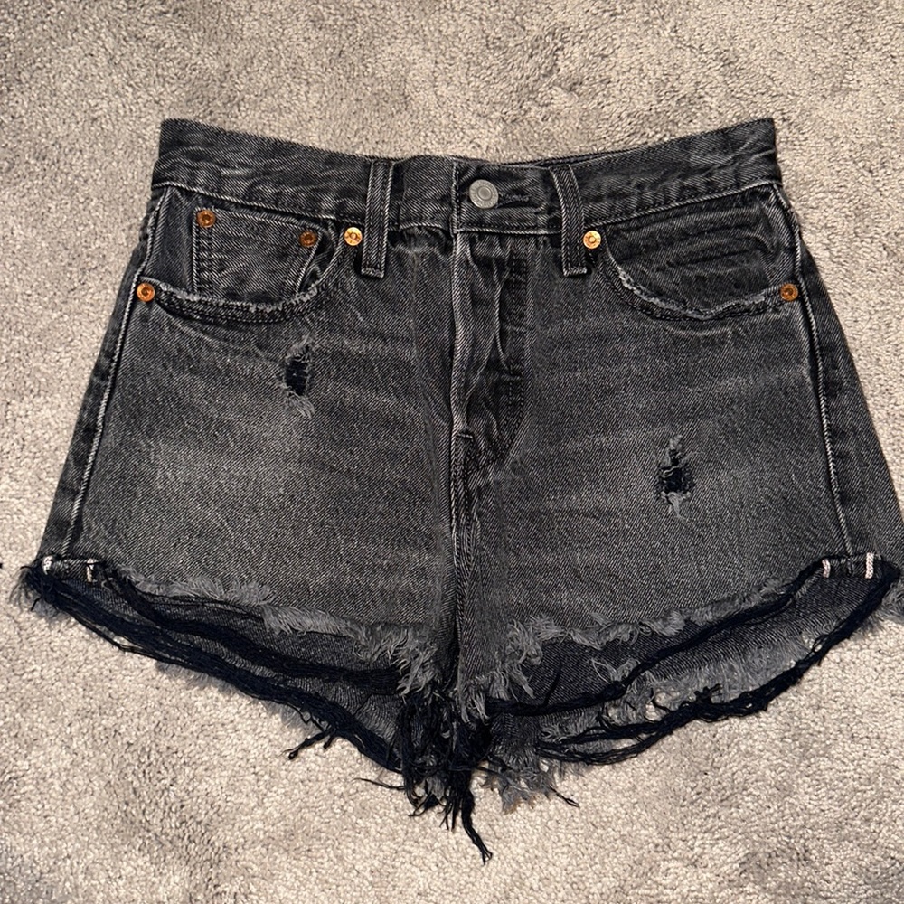 Black Levi Shorts